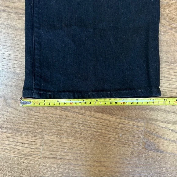 NWT J.Crew Black High-Rise Wide Leg Jeans Sz 25P - Picture 8 of 13